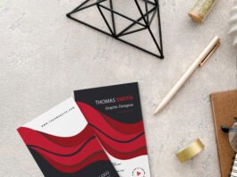 Free Vertical Card Mockup PSD Template (1)