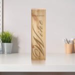 Free Wine Wood Box Mockup PSD Template