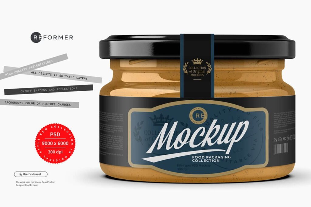 18+ Best Butter Mockup PSD Templates - Mockup Den