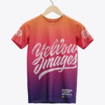 Hanging Heather T-Shirt Mockup
