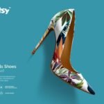 High Heels Shoes Mockup Set