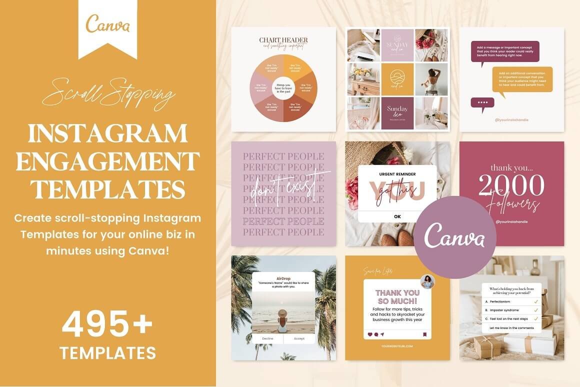 Instagram Creator for Coaches Canva