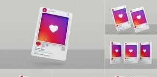 Instagram Post Mockup Template - Vol 07