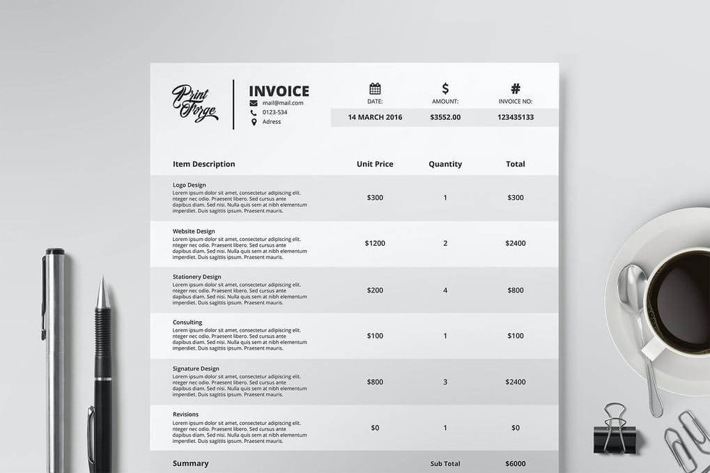 Invoice Template I