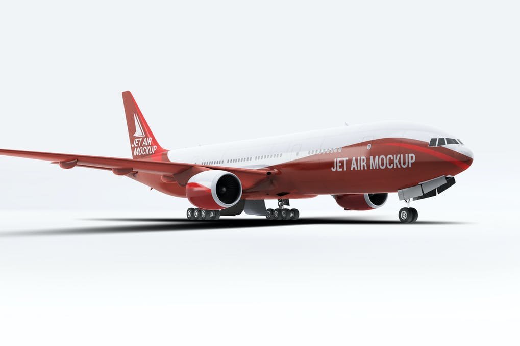 Jet Airplane Mock-Up