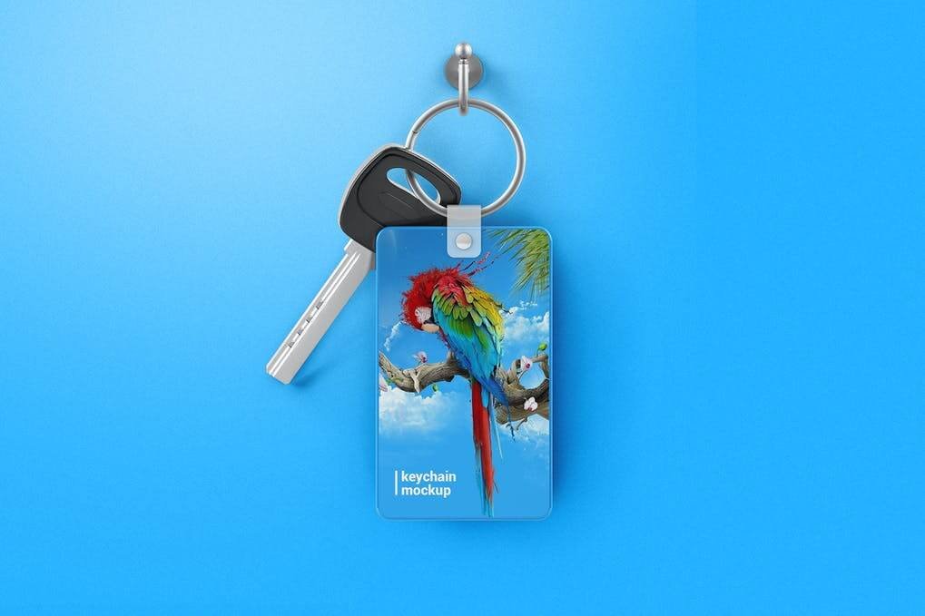 Keychain Mockup