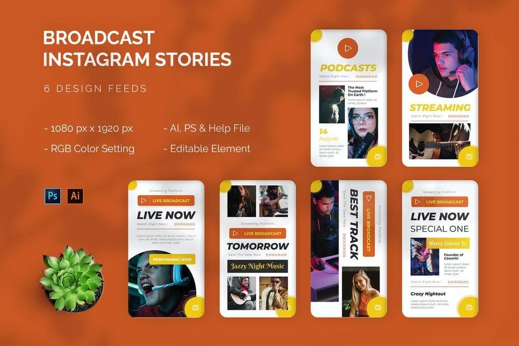 Live Broadcast - Instagram Story