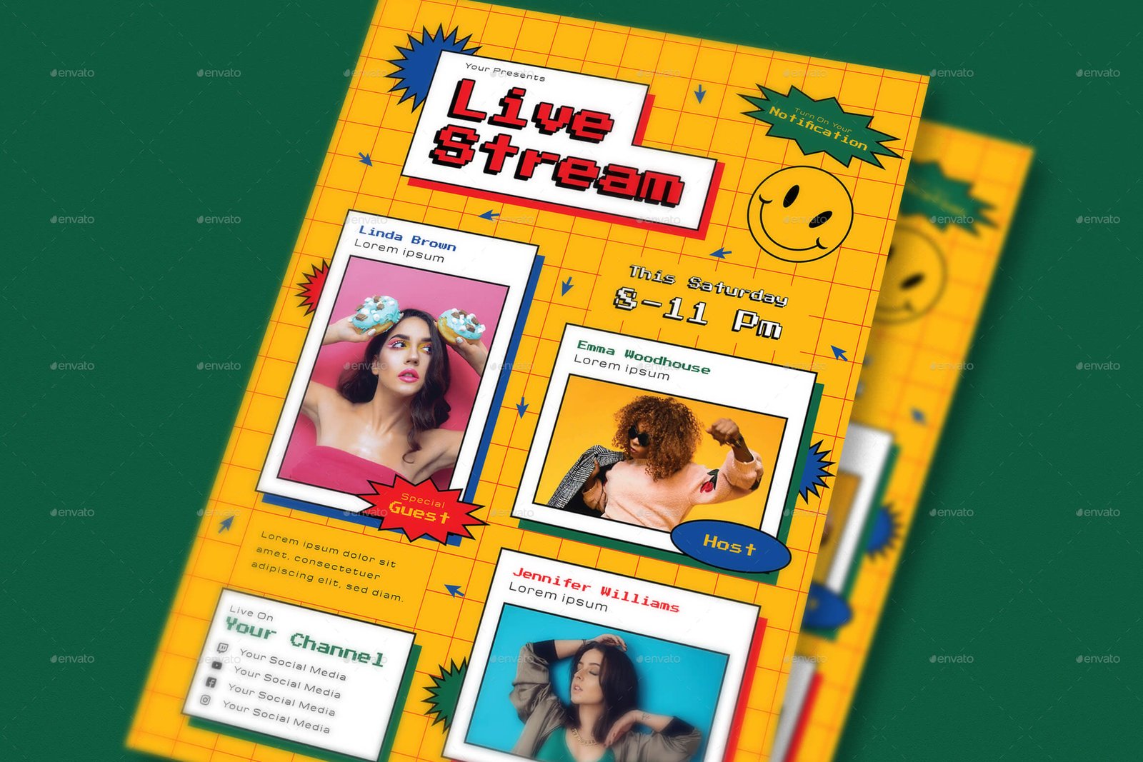 Live Stream Flyer Pack