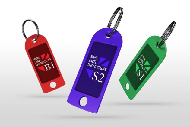 21+ Best Name Tag Mockup PSD Templates - Mockup Den