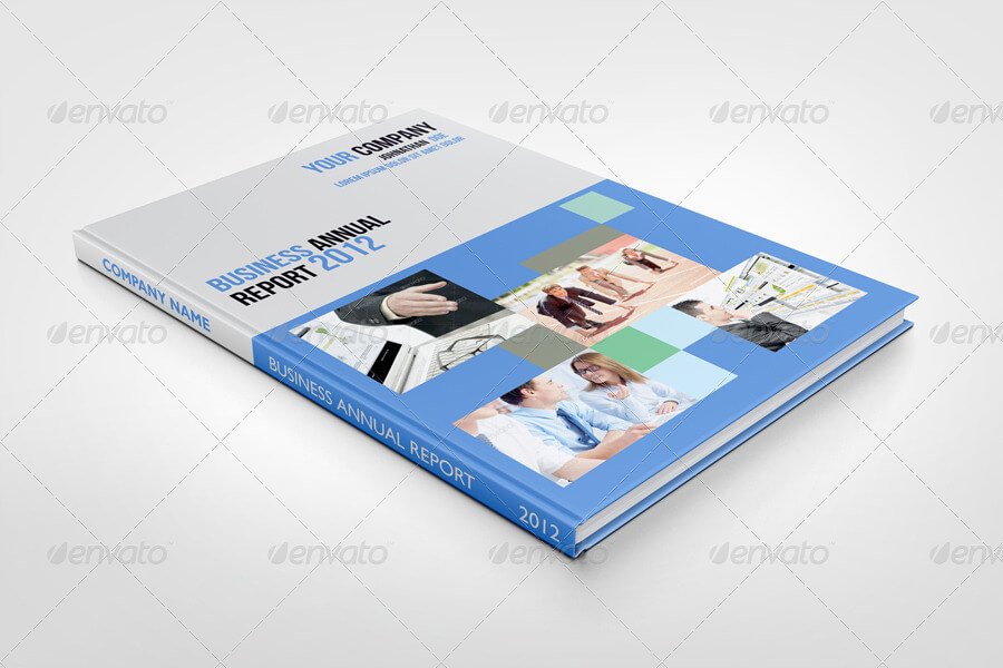 Photorealistic Catalog Report Mock-up