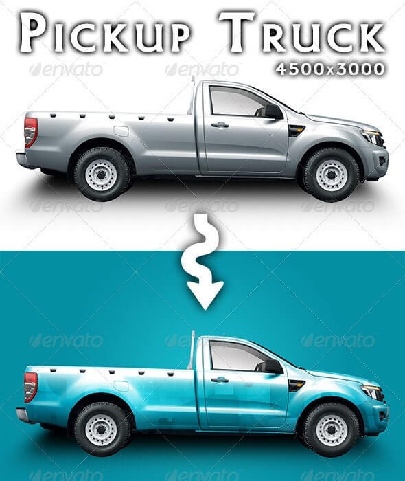 Pickup Truck Mock-Up (1)