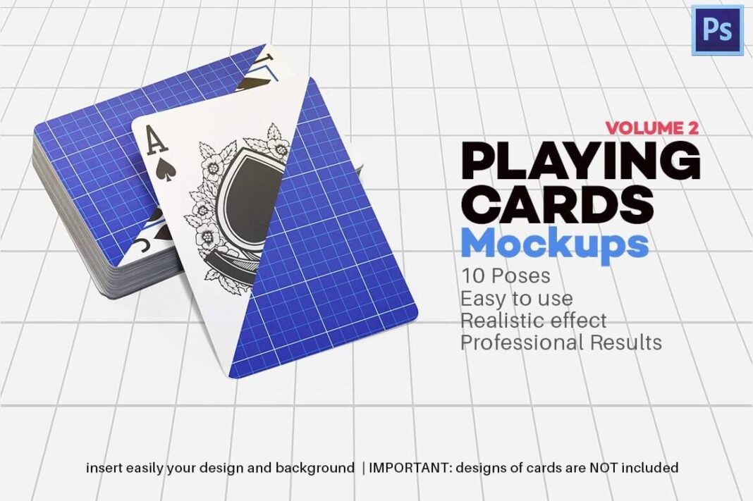21+ Best FREE Game Card Mockup PSD Templates