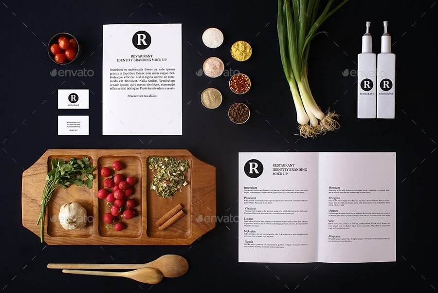 Restaurant Identity Branding Mock-Up (1)