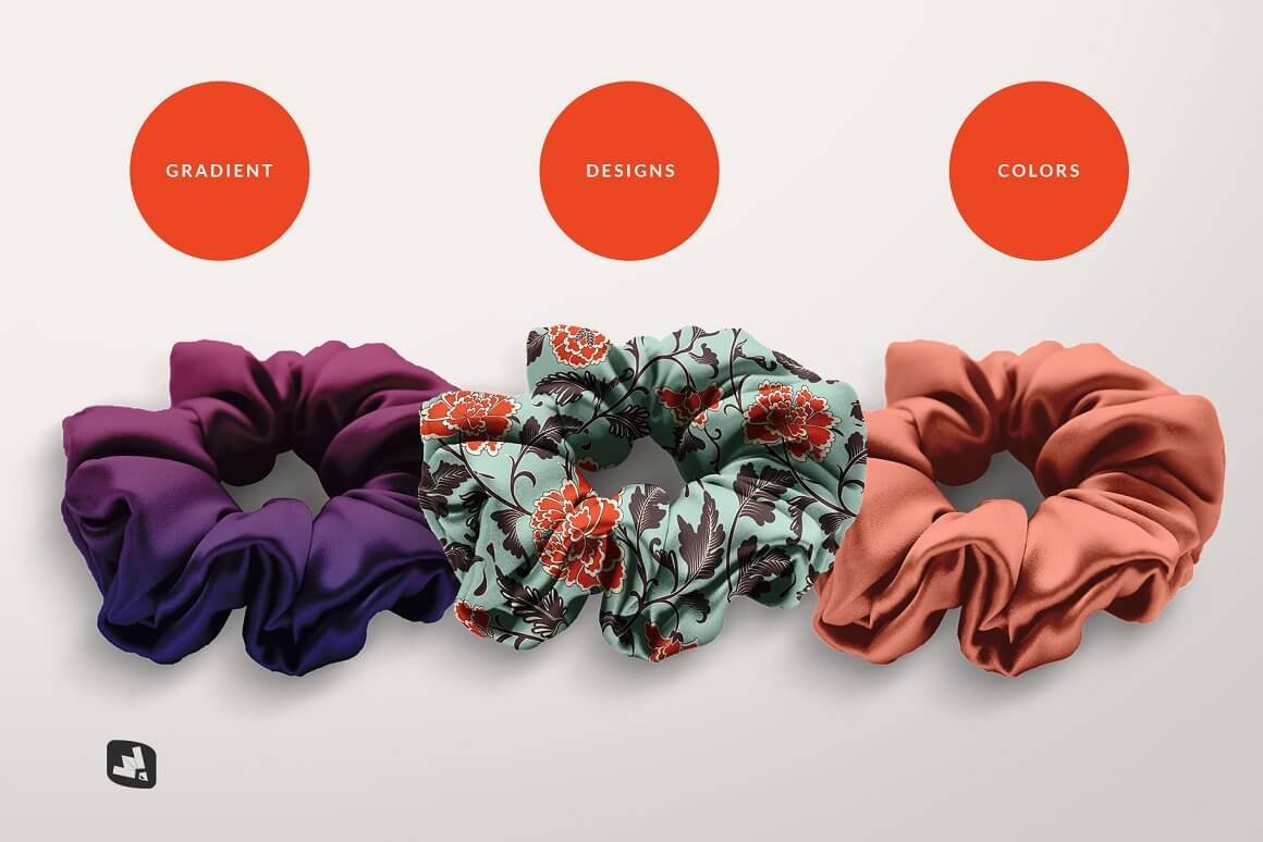 Silk Scrunchy Mockup (1)