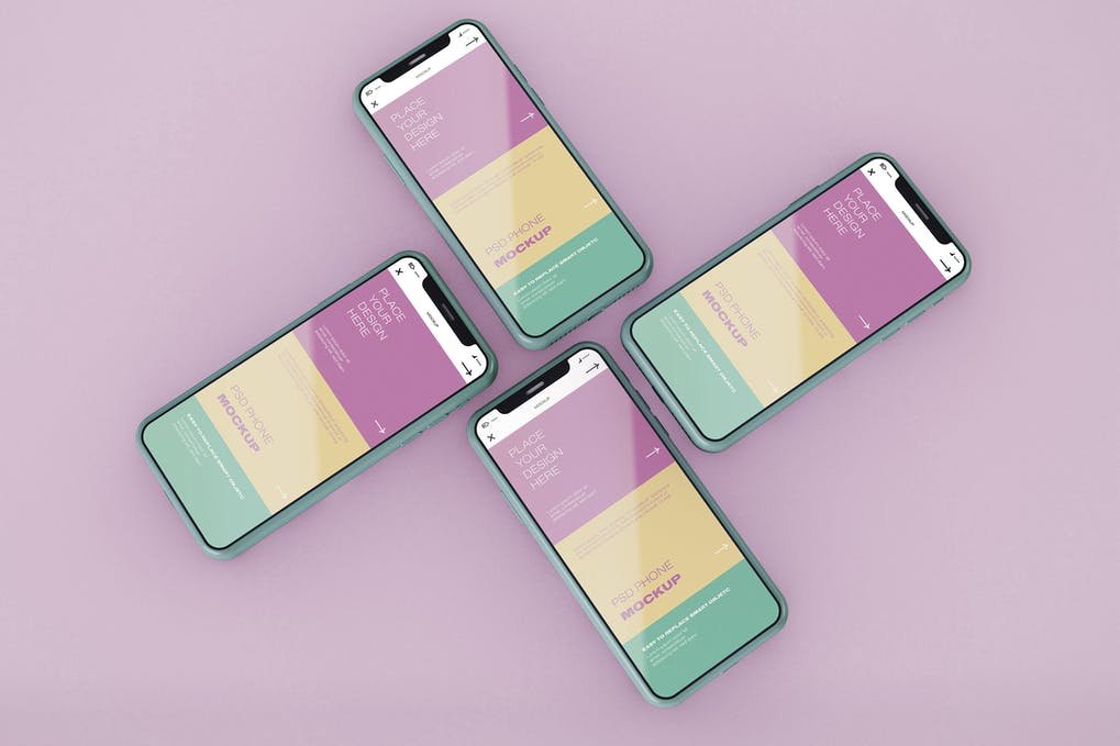 Smartphone Screen Mockup