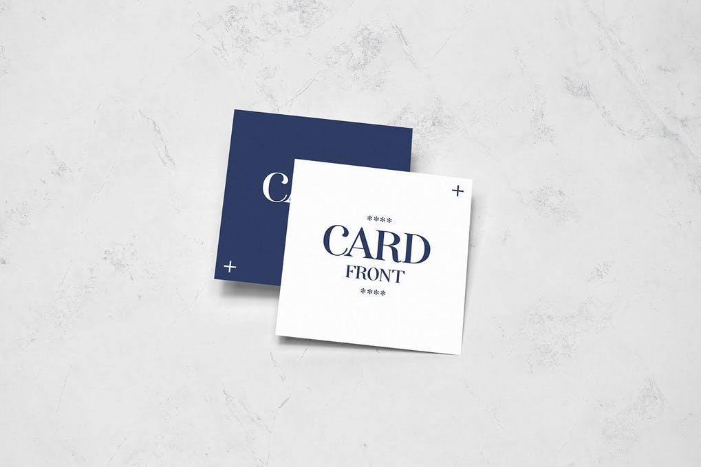 Square Card Mockup (2)