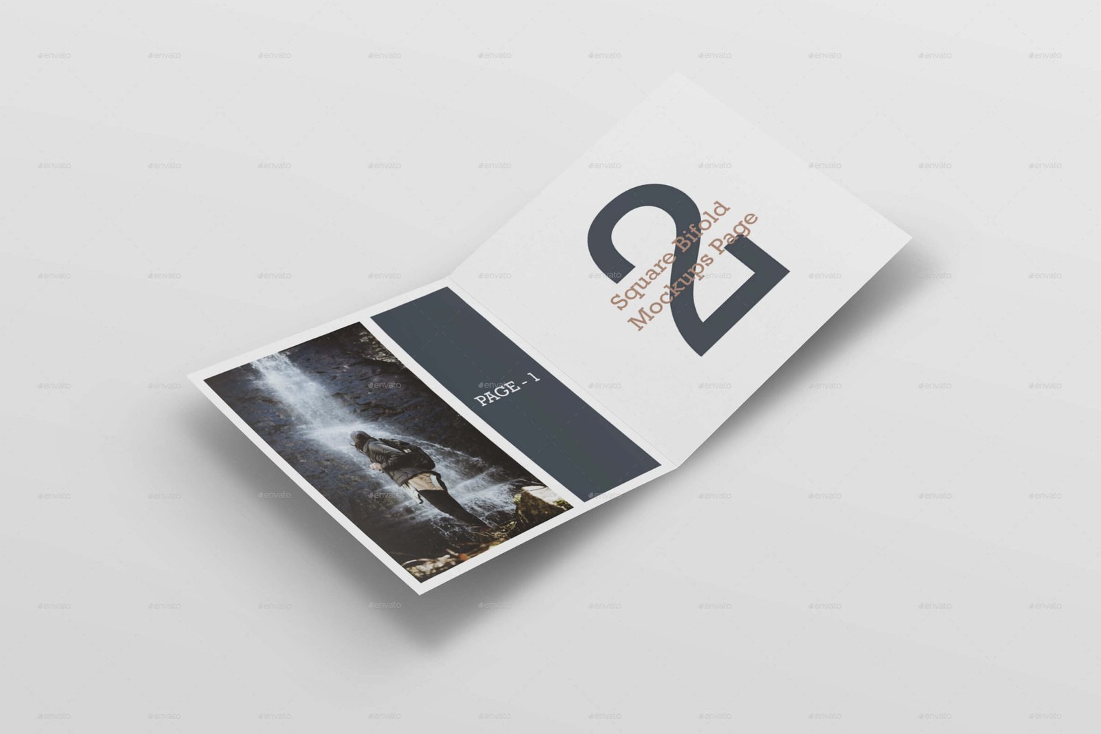 Square Greeting Card Mock-Up