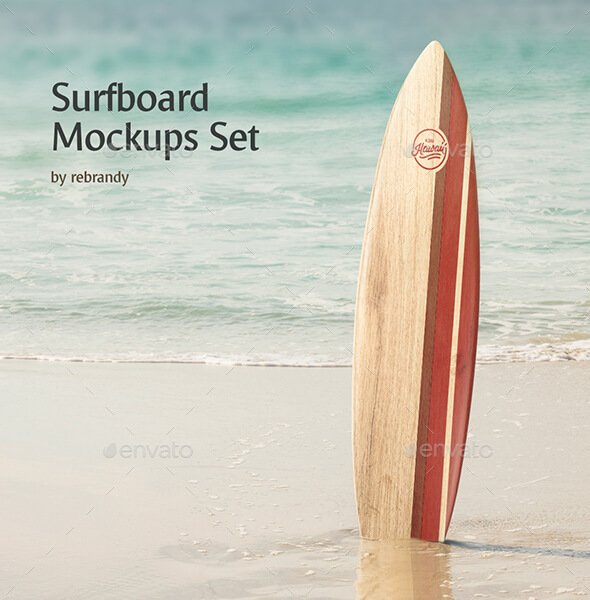 Surfboard Mockups Set