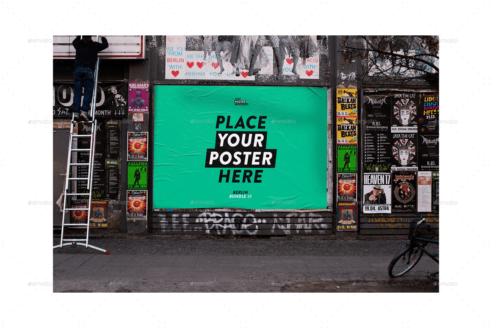 Urban Poster & Billboard Mockup Pack