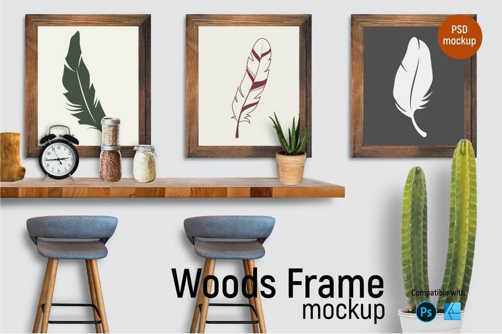 Woods Frame Mockup