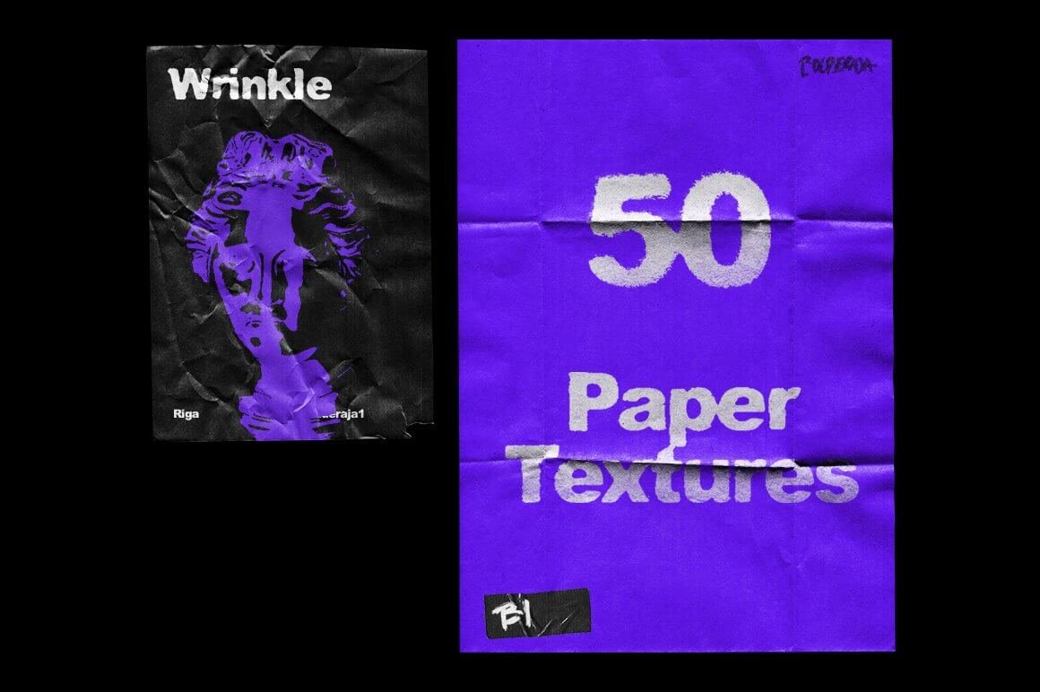 Wrinkle Paper Mockup Vintage (1)