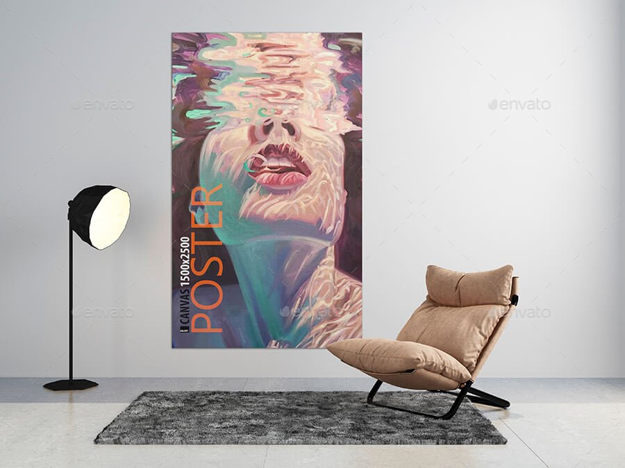 Art Wall Picture Poster Mockups [vol11]