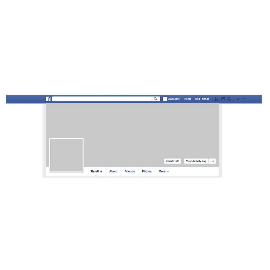 Editable Free FB Banner Mockup PSD Template