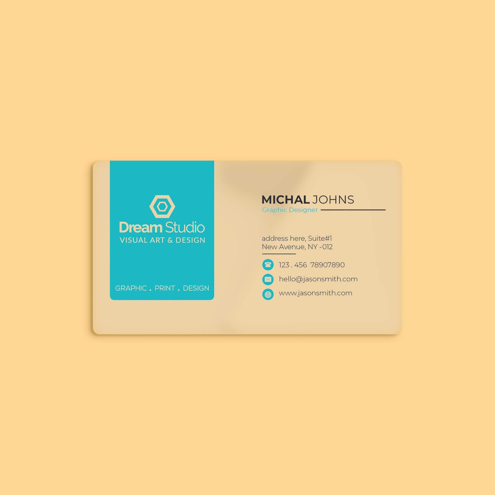 Design Free Plastic Card Mockup PSD Template (1)