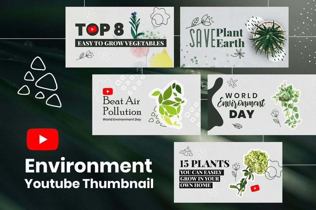 Environment Youtube Thumbnail Template