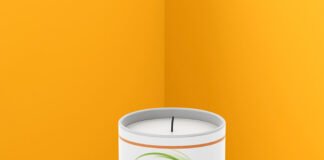 Free Candles Mockup PSD Template