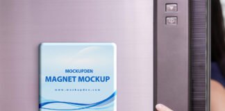 Free Magnet Mockup PSD Template (1)