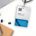 Free Name Tag Mockup PSD Template