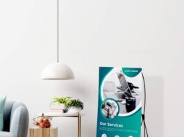 Free X Banner Mockup PSD Template (1)