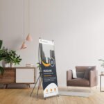 Free X Banner Mockup PSD Template