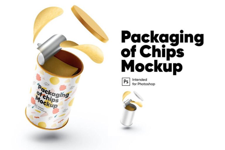 25+ Creative Chips Packaging Mockup PSD Templates