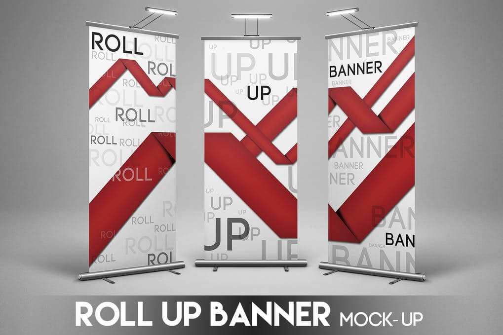 Roll Up Banner Mock-Up