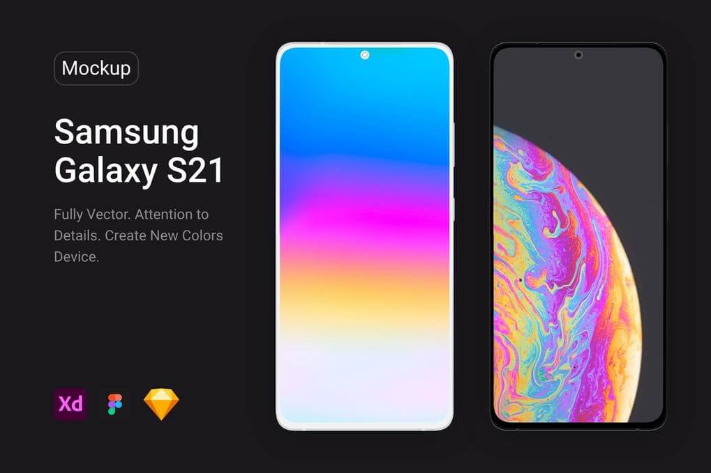 Samsung Galaxy S21 Mockup (3)