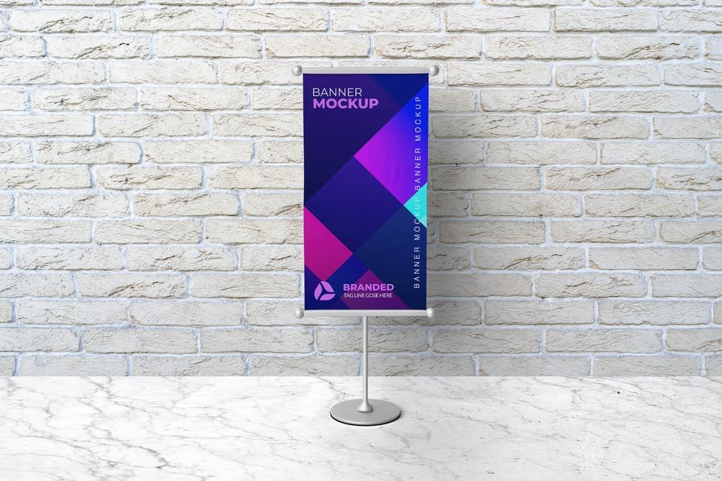 Stand Banner Mockups