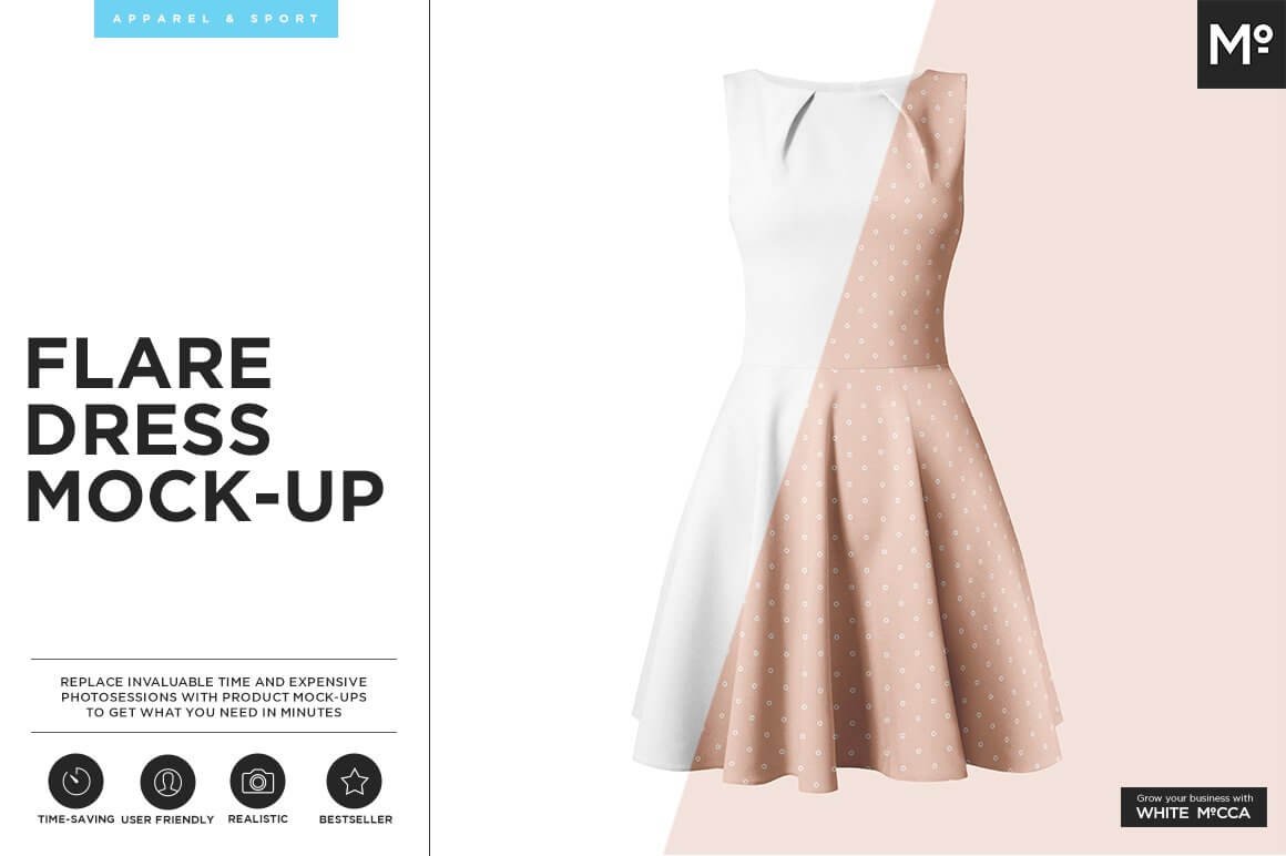 The Flare Dress Mock-up