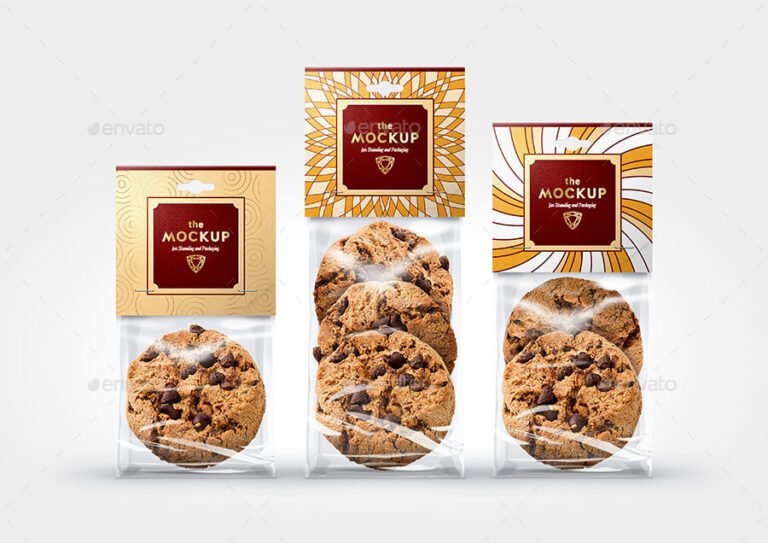 22+ Creative Biscuit Packaging Mockup PSD Templates