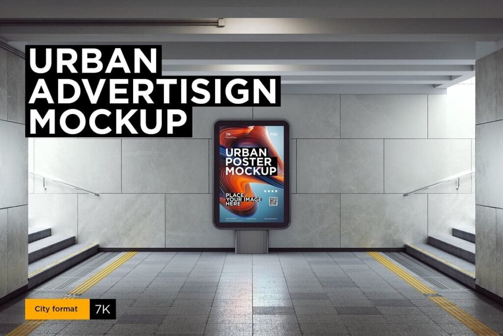 Urban Advertisign Mockup