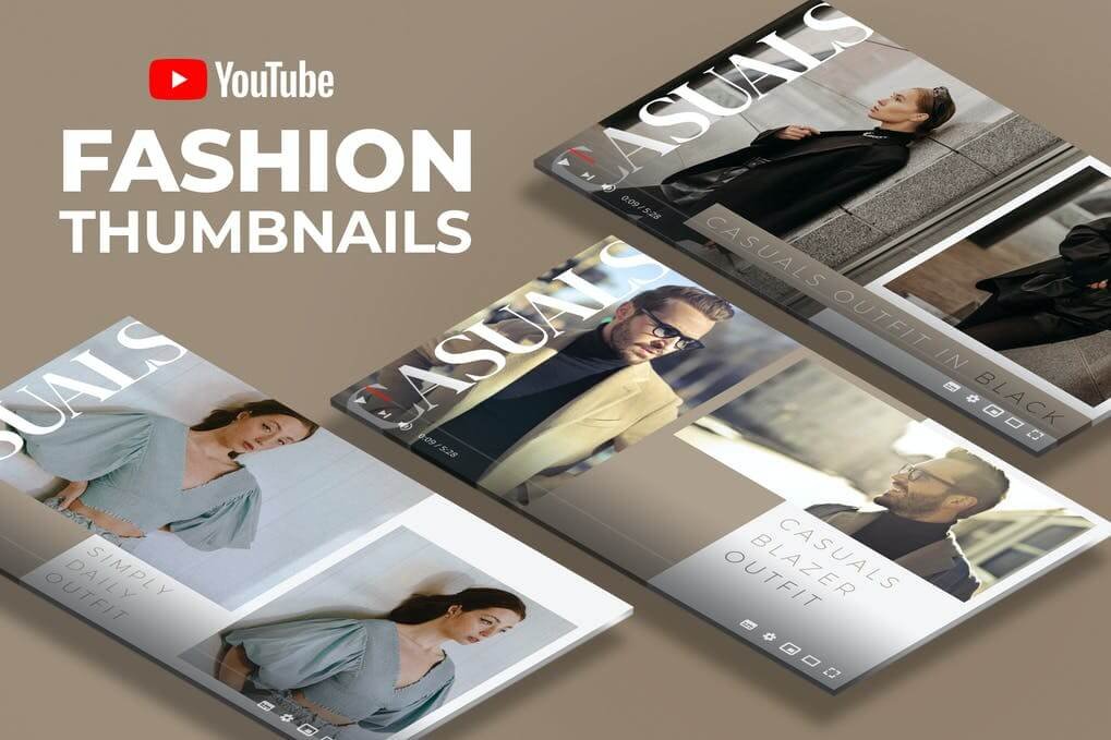 Youtube Thumbnail - Fashion Videos