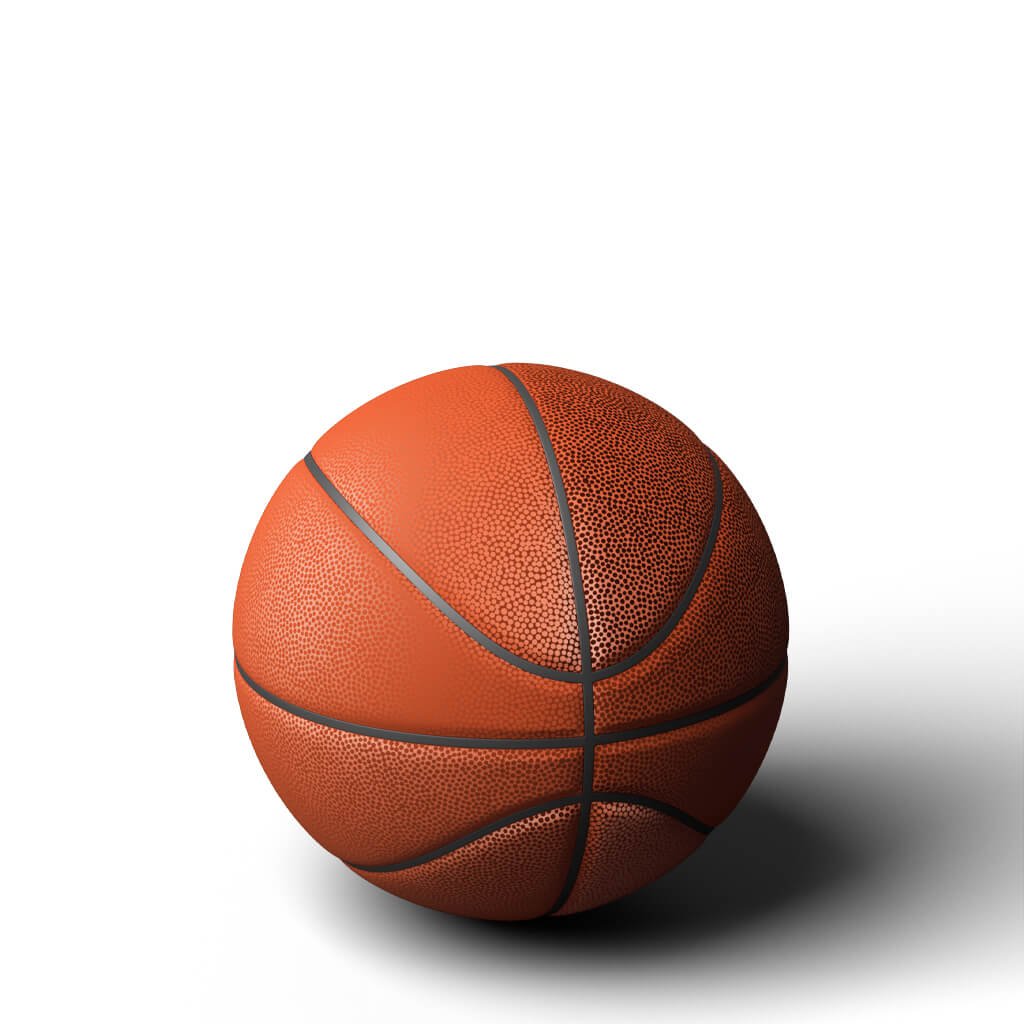 Blank Free Basketball Mockup PSD Template