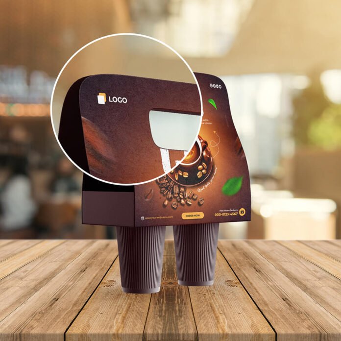 27+ Cute Cup Holder PSD Mockup Templates - Mockup Den