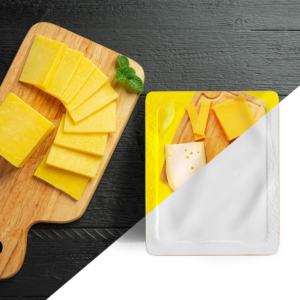 Editable Free Cheese Mockup PSD Template