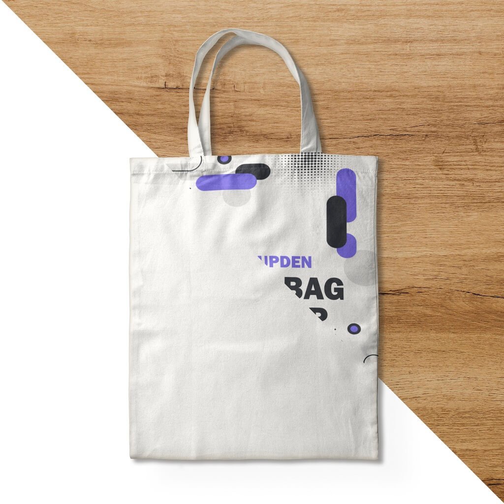 Editable Free Cloth Bag Mockup PSD Template