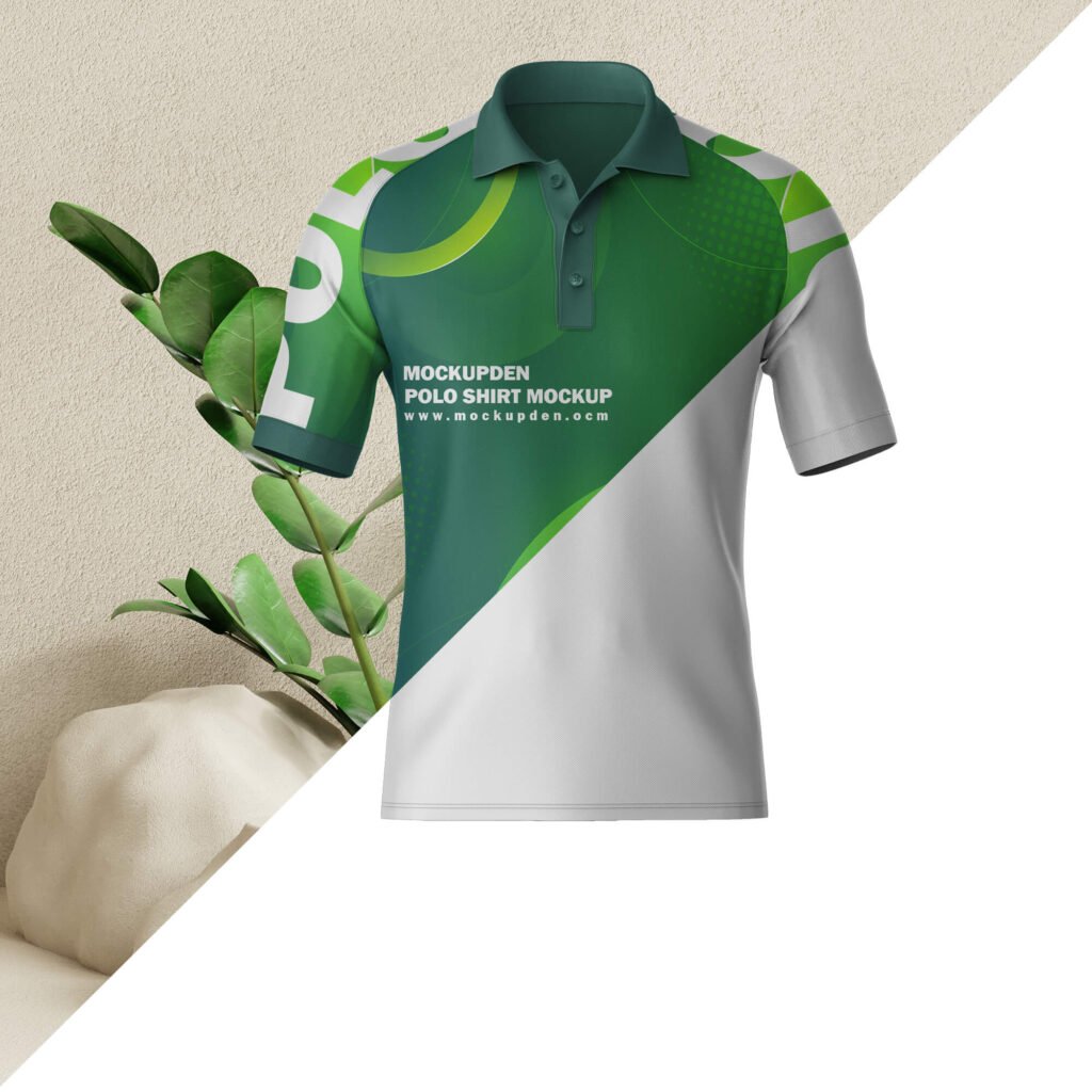 Editable Free Polo Shirt Mockup PSD Template