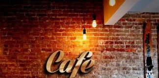 Free Cafe Mockup PSD Template