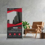Free Retractable Banner Mockup PSD Template (1)