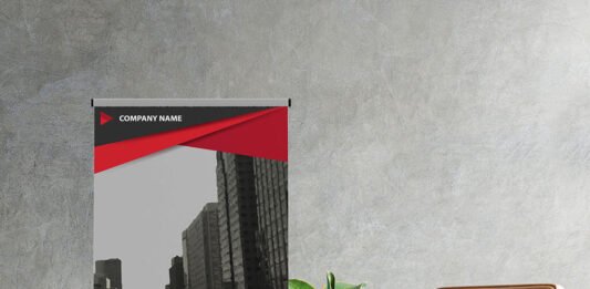 45+ Best Free Banner Mockup PSD Template - Mockup Den
